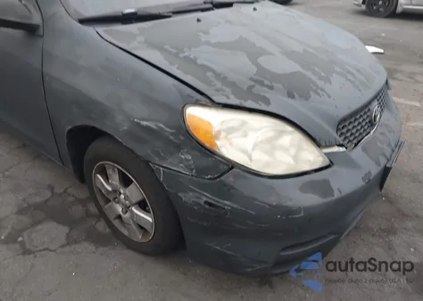 2003 Toyota Matrix Standard z USA, uszkodzony, nr VIN 2T1KR32E73C013749